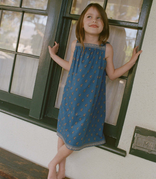 Amaia Cotton Voile Mini Dress – Eartha Paisley
